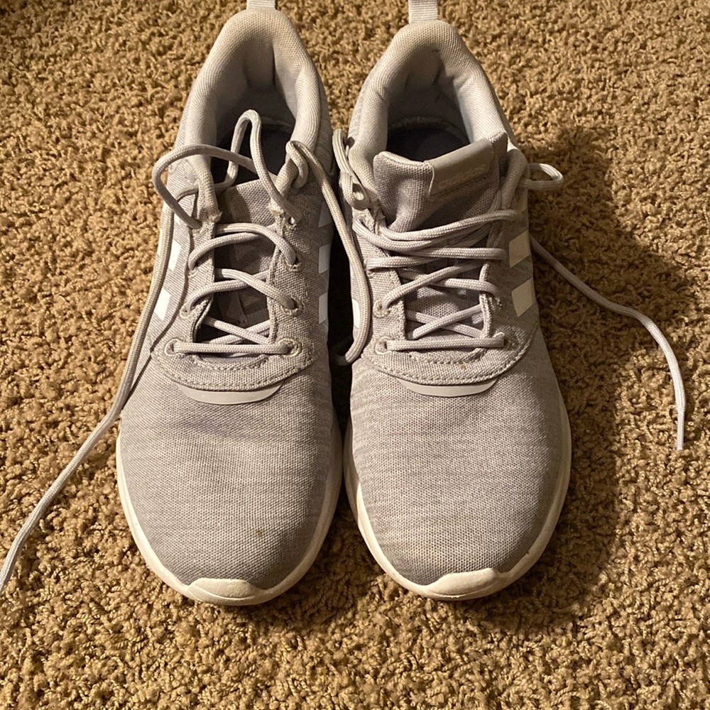 Ladies Adidas Cloudfoam Tennis Shoes